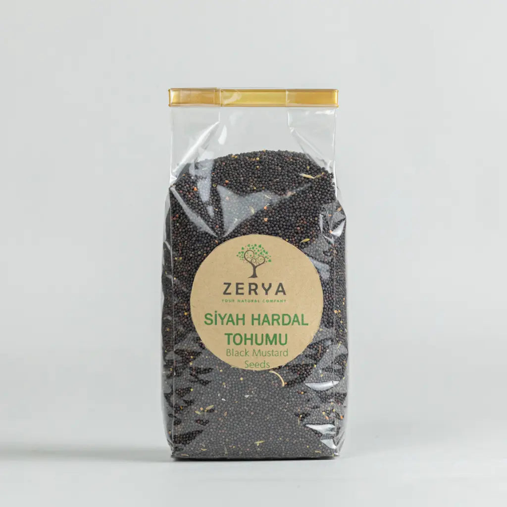 Zerya Siyah Hardal Tohumu – %100 Doğal & Katkısız Baharat | Metabolizma, Sindirim ve Bağışıklık İçin