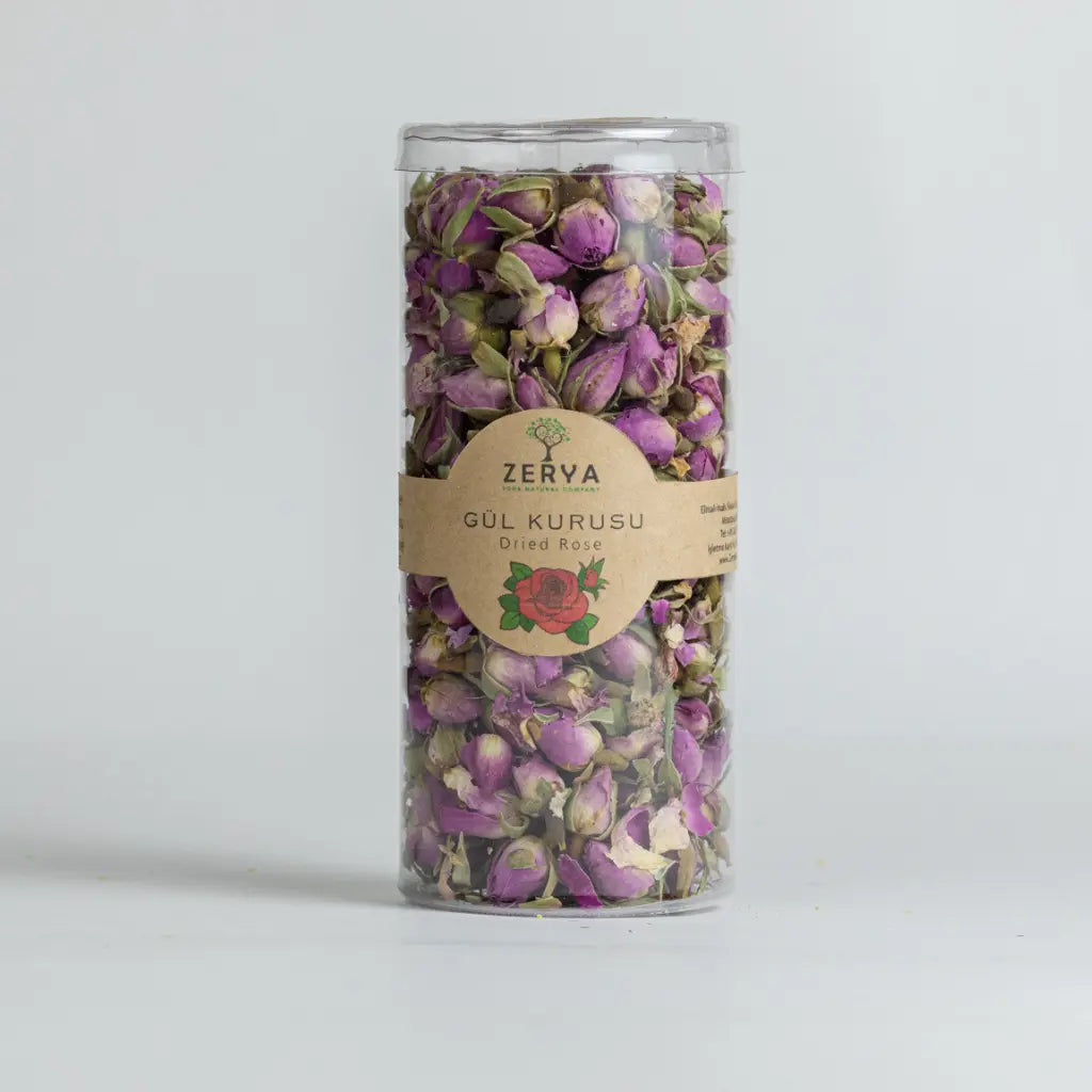 Zerya Gül Kurusu – %100 Doğal & Katkısız Kurutulmuş Gül Yaprakları | Güzellik, Rahatlama ve Doğal Aroma İçin