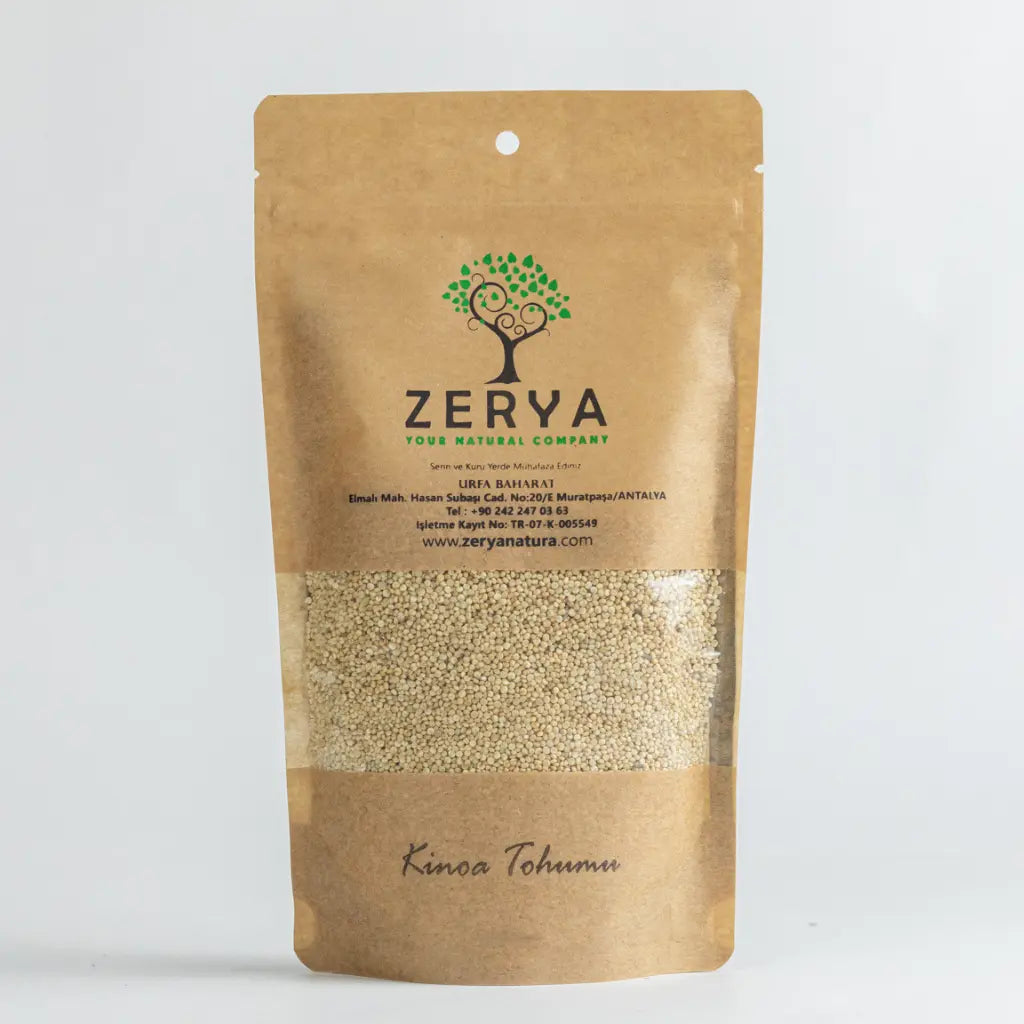 Zerya Kinoa Tohumu – %100 Doğal & Glutensiz Süper Gıda | Protein, Lif ve Enerji Kaynağı