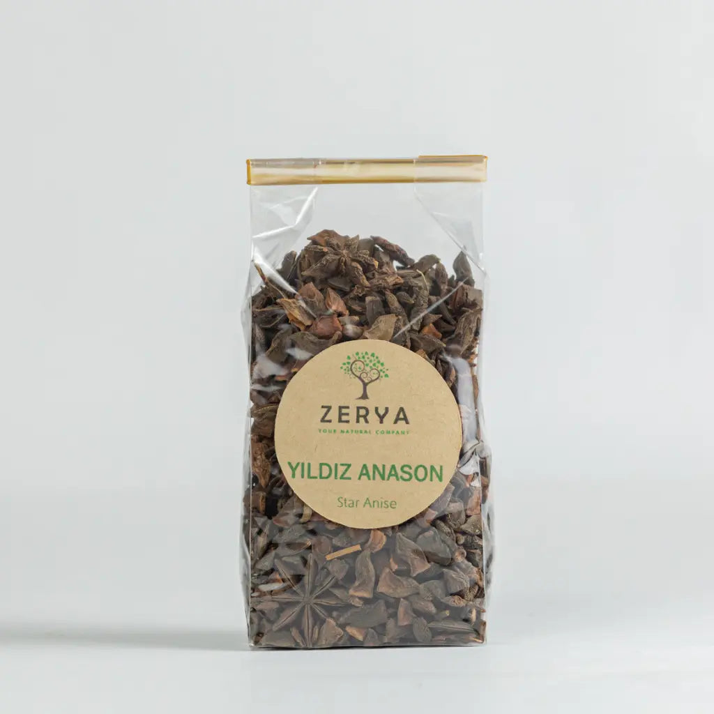 Zerya Yıldız Anason – %100 Doğal & Katkısız Baharat | Bağışıklık, Sindirim ve Rahatlama İçin