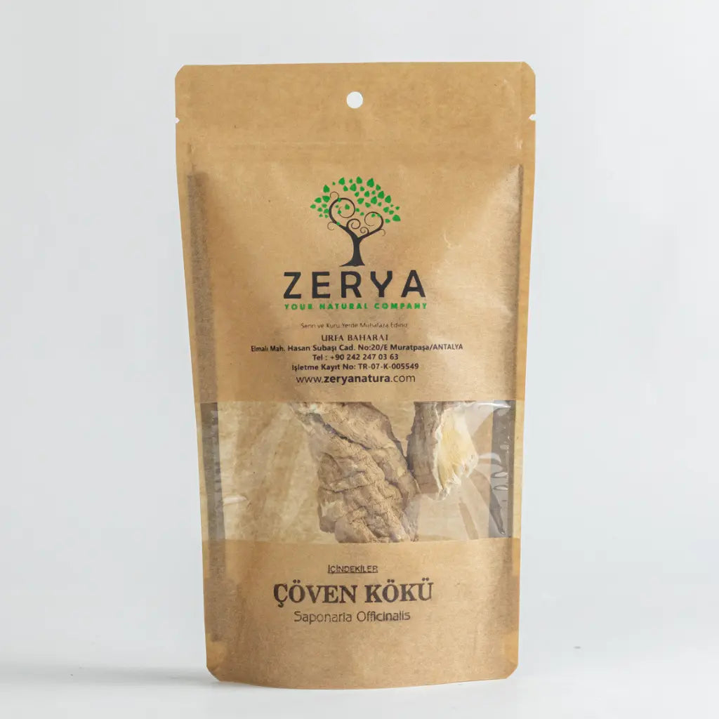 Zerya Çöven Kökü – %100 Doğal & Geleneksel Bitkisel Destek | Solunum, Cilt ve Sindirim İçin