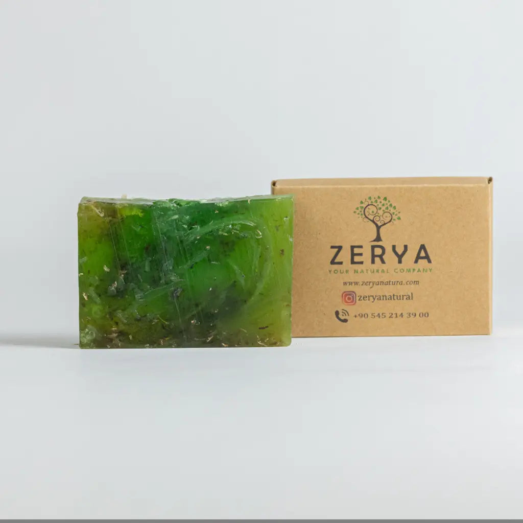 Zerya Yosun Sabunu – %100 Doğal & Sıkılaştırıcı Etki | Selülit Karşıtı, Toksin Atma ve Pürüzsüz Cilt İçin