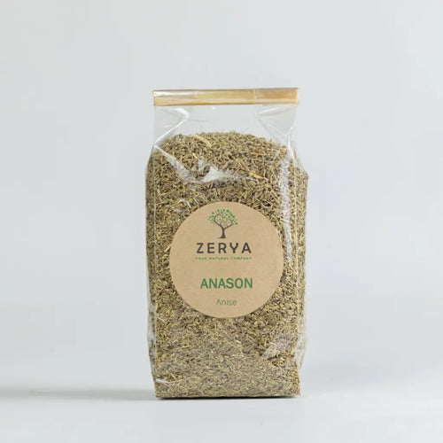 Zerya Anason – %100 Doğal & Katkısız Bitki Tohumu | Sindirim, Rahatlama ve Uyku Desteği İçin