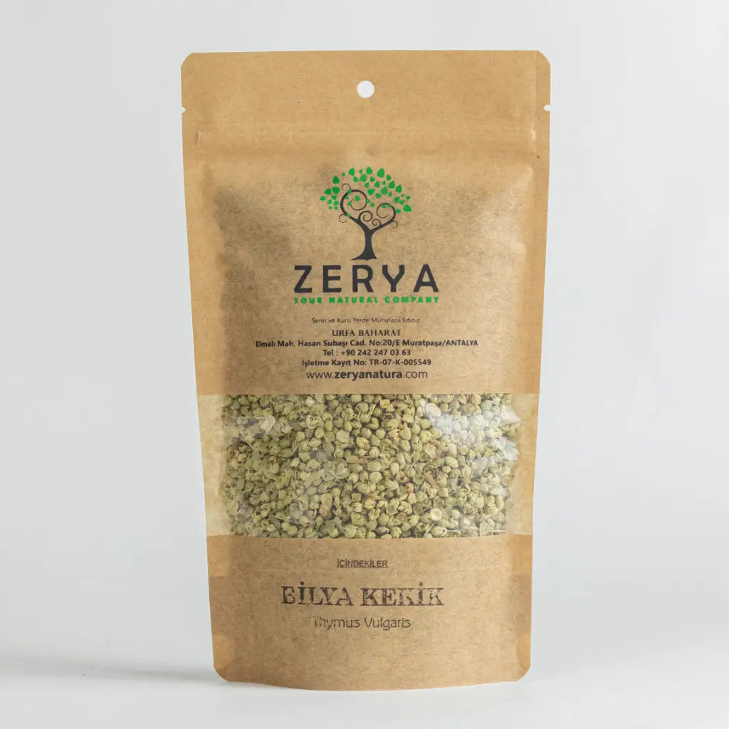 Zerya Bilya Kekik – Kurutulmuş, %100 Doğal & Yoğun Aromalı Baharat | Thymbra Spicata