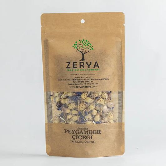 Zerya Peygamber Çiçeği – %100 Doğal & Bitkisel Destek | Göz, Cilt ve Detoks İçin