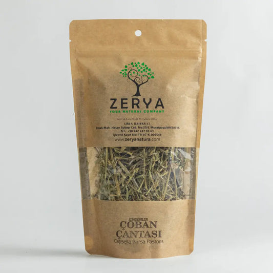 Zerya Çoban Çantası – Kurutulmuş Bitki, %100 Doğal & Geleneksel Şifa Desteği | Capsella Bursa-Pastoris