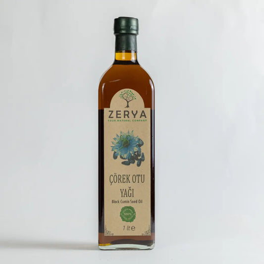 Zerya Çörek Otu Yağı – %100 Soğuk Sıkım & Katkısız Doğal Yağ | Bağışıklık, Cilt ve Sindirim İçin