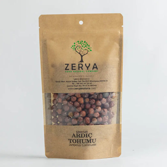 Zerya Ardıç Tohumu – %100 Doğal & Geleneksel Bitkisel Destek | Böbrek, Sindirim ve Detoks İçin