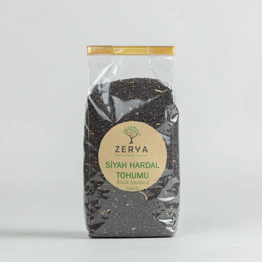 Zerya Siyah Hardal Tohumu – %100 Doğal & Katkısız Baharat | Metabolizma, Sindirim ve Bağışıklık İçin