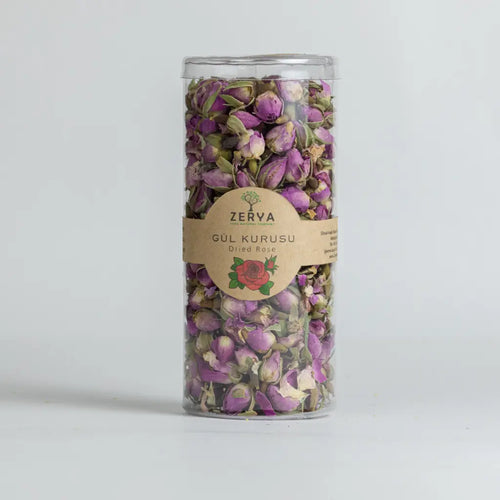 Zerya Gül Kurusu – %100 Doğal & Katkısız Kurutulmuş Gül Yaprakları | Güzellik, Rahatlama ve Doğal Aroma İçin
