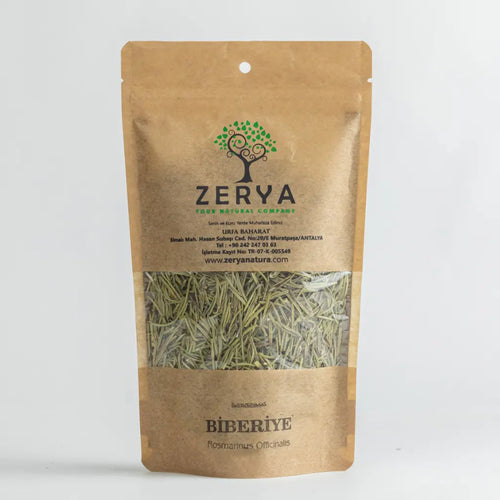 Zerya Biberiye – %100 Doğal & Bitkisel Destek | Hafıza, Saç ve Sindirim İçin