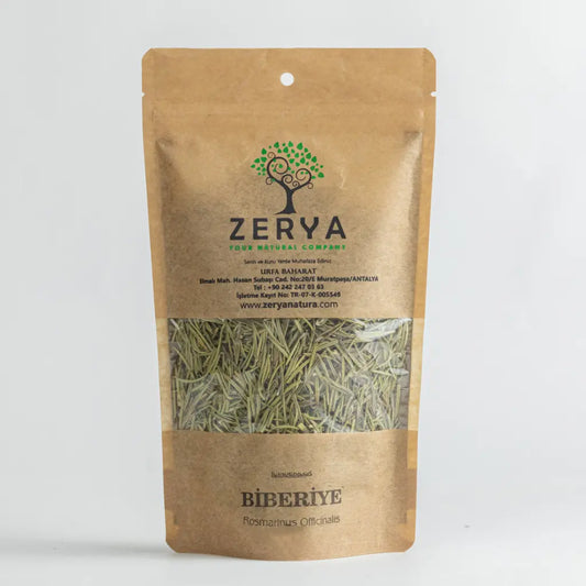 Zerya Biberiye – %100 Doğal & Bitkisel Destek | Hafıza, Saç ve Sindirim İçin