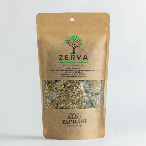 Zerya Alıç Yaprağı – %100 Doğal & Bitkisel Kalp Desteği | Damar, Tansiyon ve Sakinlik İçin