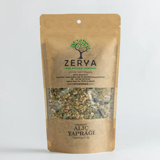 Zerya Alıç Yaprağı – %100 Doğal & Bitkisel Kalp Desteği | Damar, Tansiyon ve Sakinlik İçin