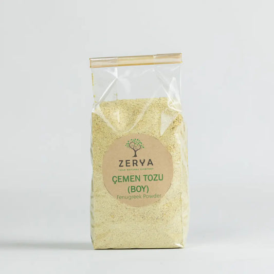 Zerya Çemen Tozu – %100 Doğal & Katkısız Baharat | Metabolizma, Sindirim ve Enerji İçin