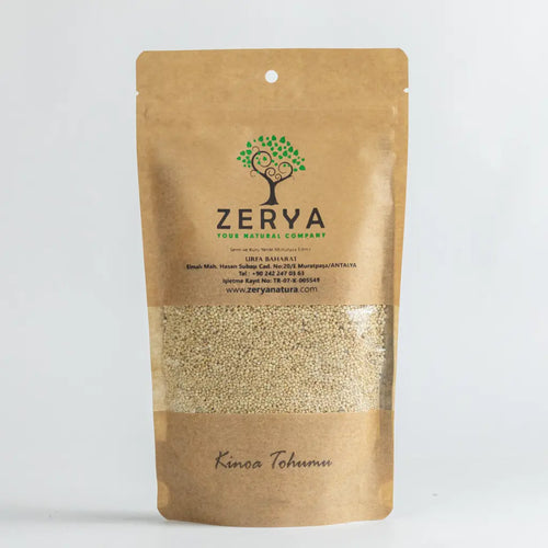 Zerya Kinoa Tohumu – %100 Doğal & Glutensiz Süper Gıda | Protein, Lif ve Enerji Kaynağı