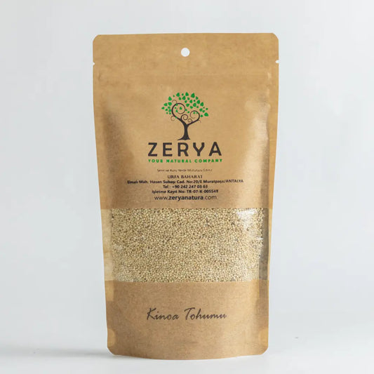 Zerya Kinoa Tohumu – %100 Doğal & Glutensiz Süper Gıda | Protein, Lif ve Enerji Kaynağı