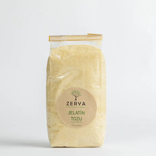 Zerya Jelatin Tozu – %100 Saf & Katkısız Protein Kaynağı | Cilt, Eklem ve Doğal Destek İçin