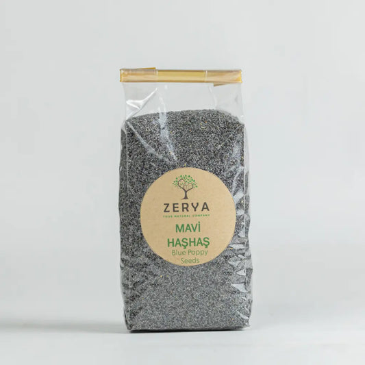 Zerya Mavi Haşhaş – %100 Doğal & Katkısız Tohum | Enerji, Kemik ve Sinir Sağlığı İçin