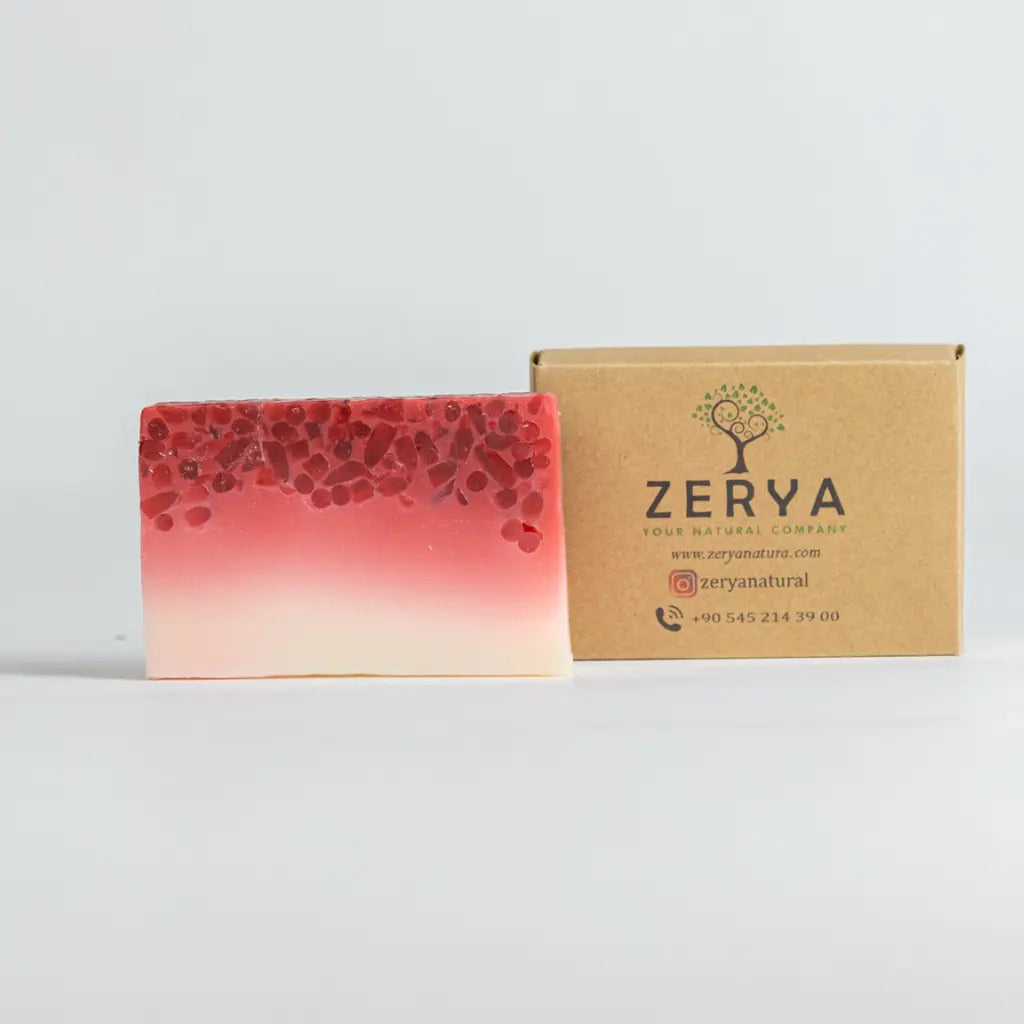 Zerya Hibiskus Sabunu – %100 Doğal & Yoğun Antioksidan | Cilt Tonu Eşitleme, Leke Giderme ve Parlaklık İçin