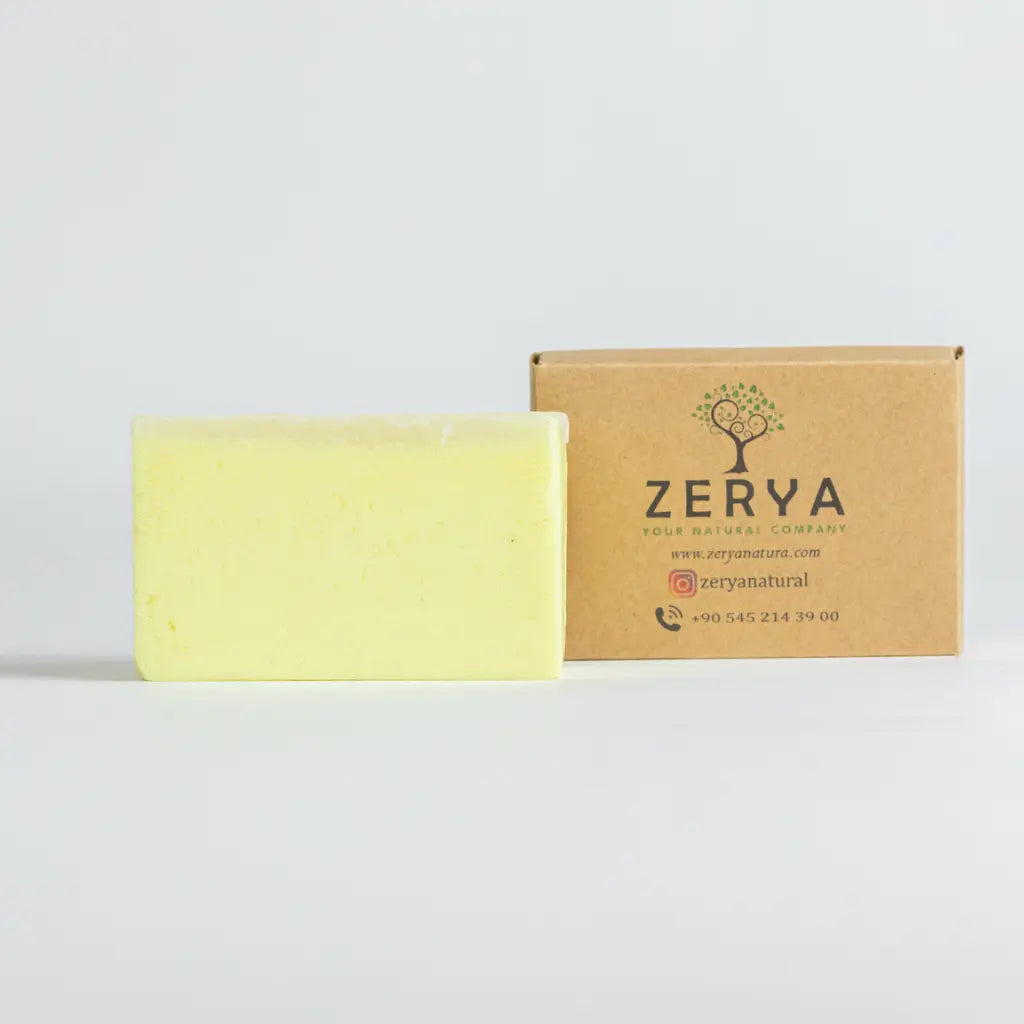 Zerya Kükürt Sabunu – %100 Doğal & Yağ Dengeleyici | Sivilce Kurutma, Akne ve Pürüzsüz Cilt İçin