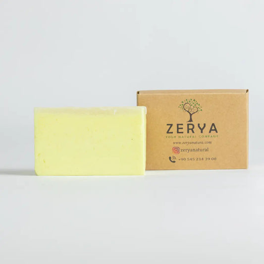 Zerya Kükürt Sabunu – %100 Doğal & Yağ Dengeleyici | Sivilce Kurutma, Akne ve Pürüzsüz Cilt İçin