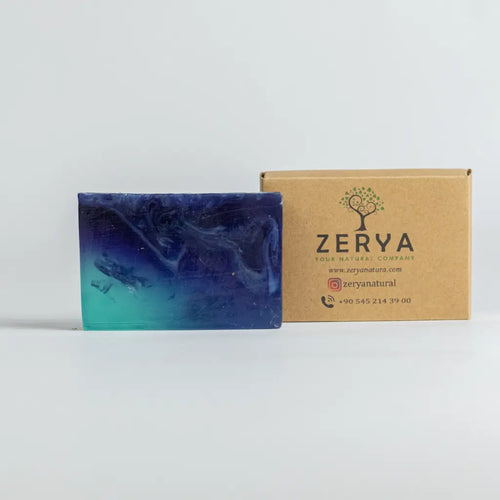 Zerya Mavi Anemon Sabunu – %100 Doğal & Gençleştirici Bakım | Kırışıklık Karşıtı, İnce Çizgiler ve Cilt Elastikiyeti İçin