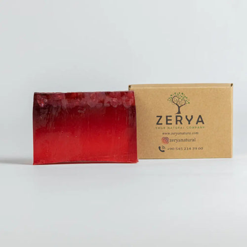 Zerya Nar Çiçeği Sabunu – %100 Doğal & Güçlü Antioksidan | Cilt Sıkılaştırma, Kırışıklık Karşıtı ve Canlı Görünüm İçin