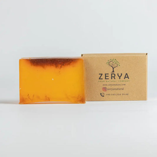 Zerya Safran Sabunu – %100 Doğal & Zengin Antioksidan | Cilt Aydınlatma, Leke Giderme ve Parlaklık İçin