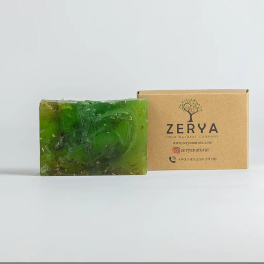 Zerya Yosun Sabunu – %100 Doğal & Sıkılaştırıcı Etki | Selülit Karşıtı, Toksin Atma ve Pürüzsüz Cilt İçin